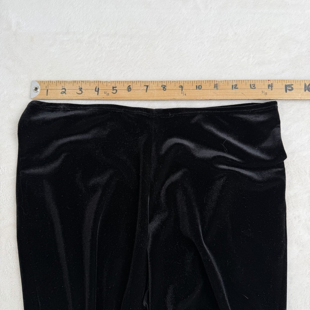 Y2K Women's Stretch Pants Lot 3 sz Small + Medium  Black Velvet & Slim Fit Dalia - Picture 14 of 14